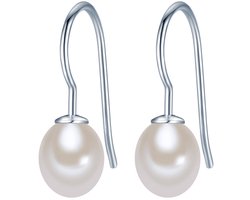 Valero Pearls Parel oorbellen Sterling zilver Gekweekte zoetwaterparels wit
