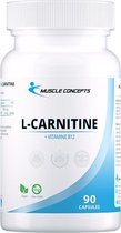 Acetyl L-Carnitine - Aminozuren supplement - 90 capsules- | Muscle Concepts