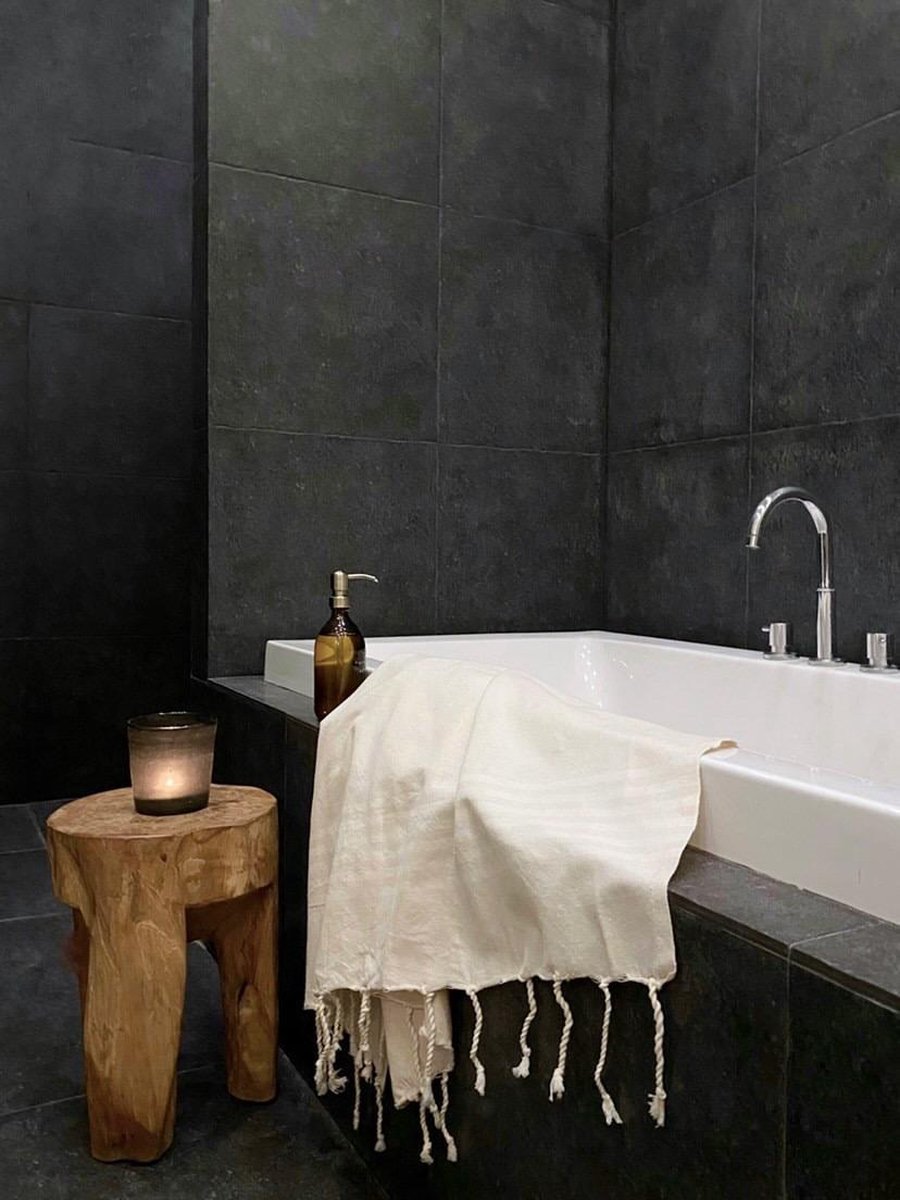 Lantara Hamamdoek Provence - Zand Naturel - 100x200cm