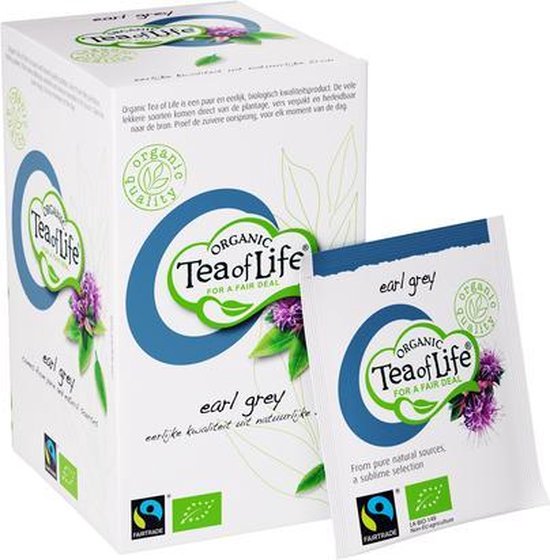 Tea of Life Organic - Earl Grey - 25 x 1,5gr