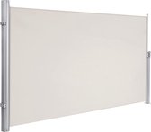Bol.com c90 - SONGMICS 160 x 350 cm (H x L) zijluifel voor balkon en terras privacyscherm zonwering zijluik beige GSA165E aanbieding