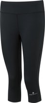 Ronhill hardloop capri, Core Run (3/4) dames, zwart