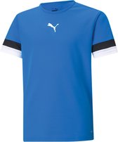 Puma Sportshirt - Maat 140  - Unisex - Blauw - Zwart - Wit