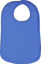 Link Kidswear Baby slabbetje 100% katoen, Kobalt blauw.