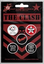 The Clash Button London Calling 5-pack