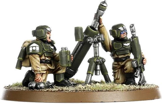 Figurines Warhammer 40.000 - Astra Militarum : Cadian Heavy Weapons Squad  (Nouvelle version) Warhammer 40.000 - UltraJeux