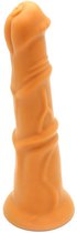 Gold Play - Soft Liquid Siliconen Dildo - Beast - Goud