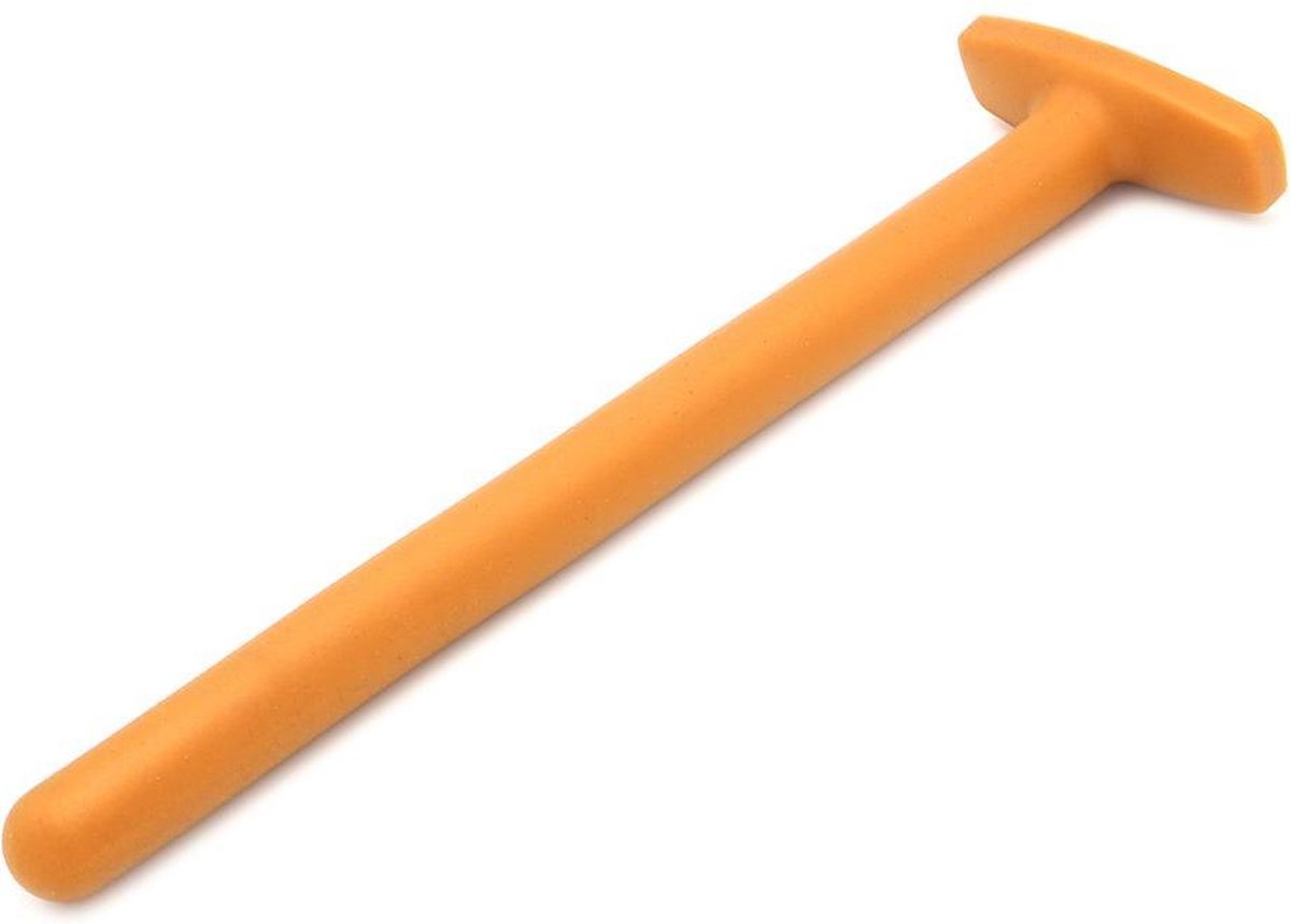 Goedkoopste Gold Play - Extra Lange Anaal Dildo - Zachte Siliconen - Deep - Maat S