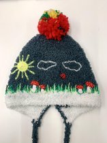 Mumami-Tiny Ladybug Muts-grijze mix-1-2 jaar