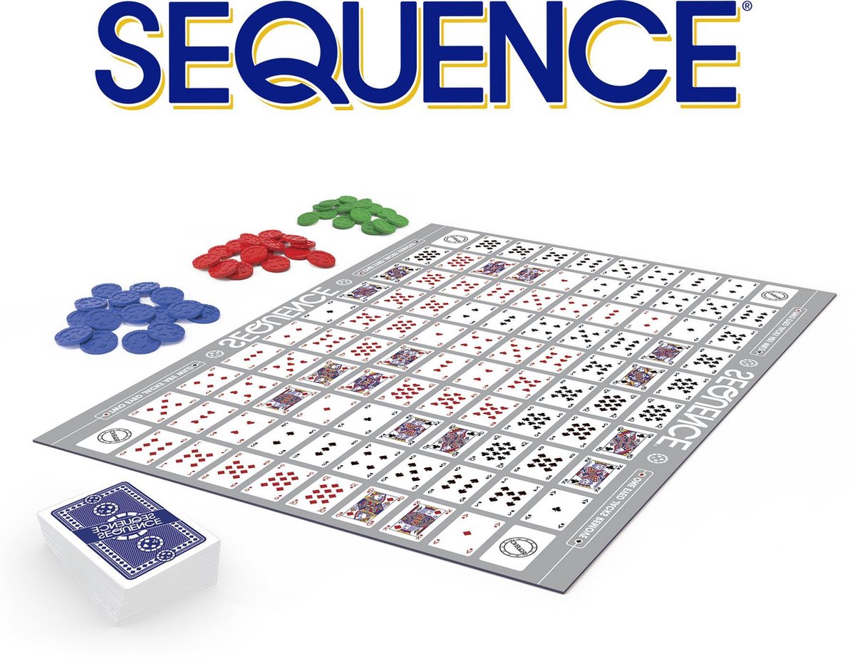 Onderzoek moeilijk tevreden te krijgen krijgen Sequence Classic - Bordspel - Gezelschapsspel | Games | bol.com