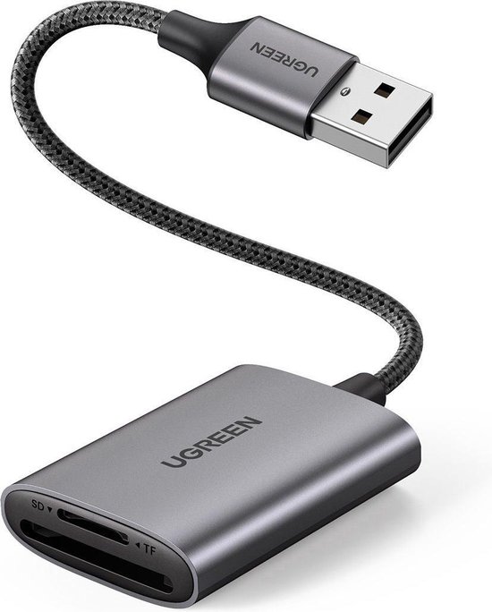 UGREEN USB 3.0 Lecteur de carte SD Adaptateur de lecteur de carte USB A  Lecteur de