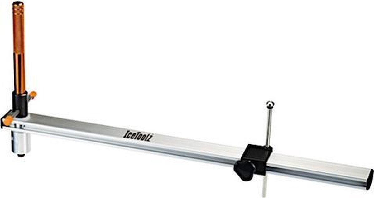 Icetoolz Uitlijnmeter Derailleur Staal/aluminium Zwart/zilver