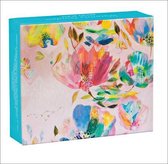 Waterlily Garden Quicknotes Notecard Box Set With Magnetic Snap Closure