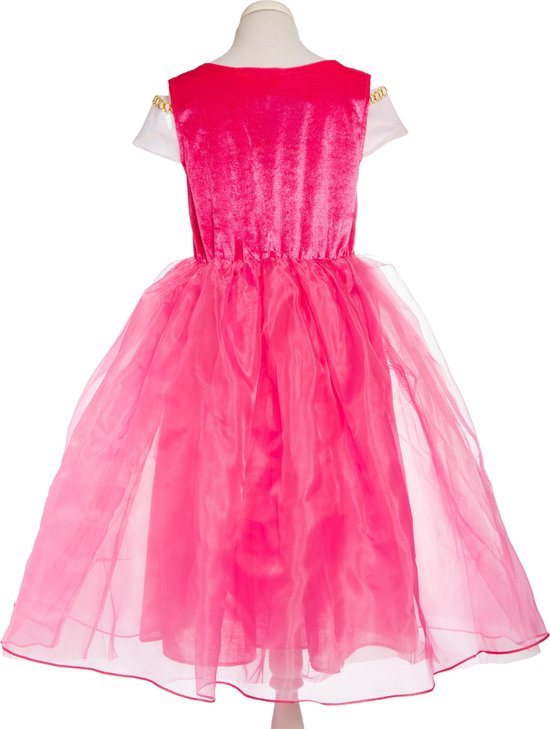 JerrisApparel Prinses Aurora Kostuum – Doornroosje Jurk Met Accessoires, 4-8 Jaar, Feest & Carnaval