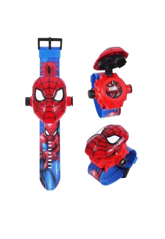 Spiderman horloge - Spider-man Marvel projector horloge - Digitale Spider-man horloge - Speelgoed horloge - spiderman horloge - Kinder horloge - Marvel