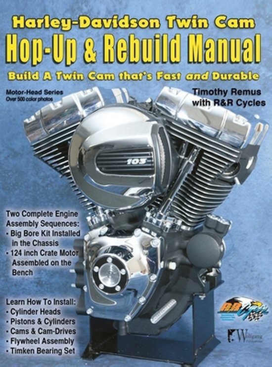 Motor-Head- Harley-Davidson Twin Cam - cover