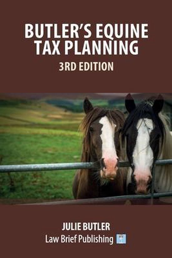 Butler's Equine Tax Planning - cover