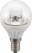 Civilight Led Ball CLEAR P45 AC 220-240V 4.1W 2700K warm wit 250LM 100Degr. RA80