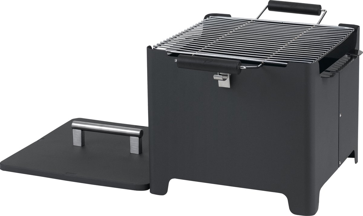 Tepro Chill&Grill Charcoal Grill "Cube" antraciet