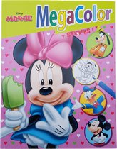 Disney's Minnie Mouse "Minnie Groen" Kleurboek +/- 120 kleurplaten + Stickers