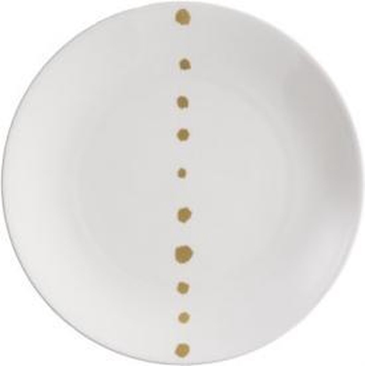 DIBBERN - Golden Pearls Pure - Dessertbord 21cm