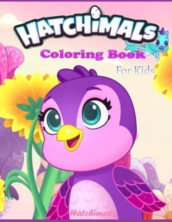 Hatchimals coloring book FOR KIDS - cover
