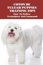 Coton de Tulear Puppies Training Tips: Easy To Follow Techniques And Commands