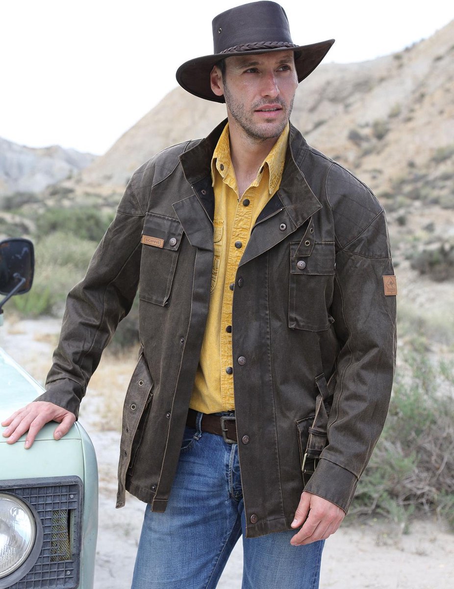 scippis belmore canvas jacket