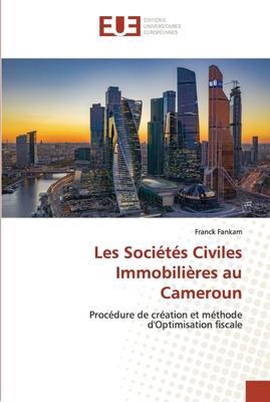 Les Sociétés Civiles Immobilières au Cameroun - cover