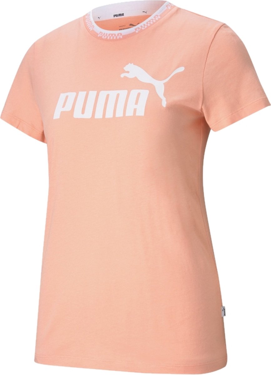 Puma Amplified Graphic T-shirt 585902-26 Vrouwen T-shirt Oranje