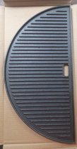 M.T.C© Halve maan gietijzeren Grillrooster 21" 46.5 x 23 cm Kamado Half moon-Griddle-plancha
