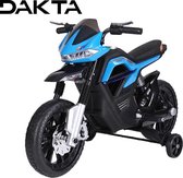 Dakta® Elektrische Motor Voor Kinderen | Met Muziek | Kinder Scooter | LED Verlichting | Kinder Motor | Handvat Bediening | Kindermotor | Blauw | 9.85 KG