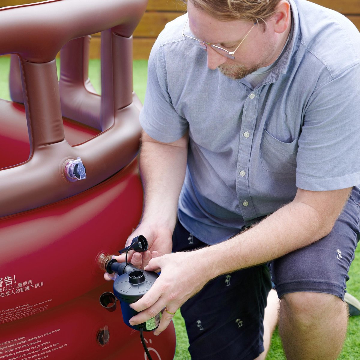 Jeu Jardin été Intex Aire De Jeux Gonflable Intex Dinoland Avec Toboggan Et Piscine 474097