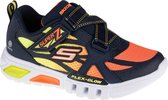 Skechers Flex-Glow Lowex 400015L-NVOR, voor een jongen, Marineblauw, Sneakers,Sportschoenen, maat: 33