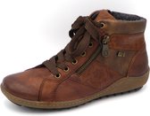 Remonte Dames Veterboot - R1497-22 Cognac - Maat 41