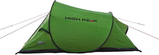 High Peak Campo Pop Up tent - 2 persoons - groene tent - 1,5 kg