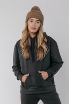 Colourful Rebel Uni Oversized Hoodie Black - Maat XL