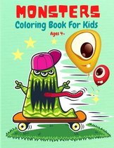 Monsters Coloring Book for Kids