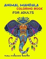 Animal Mandala Coloring Book For Adults