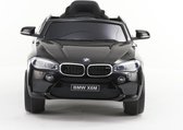 BMW X6M - Metallic Zwart - Softstart en Rubberbanden | Elektrische Kinderauto | Met afstandsbediening
