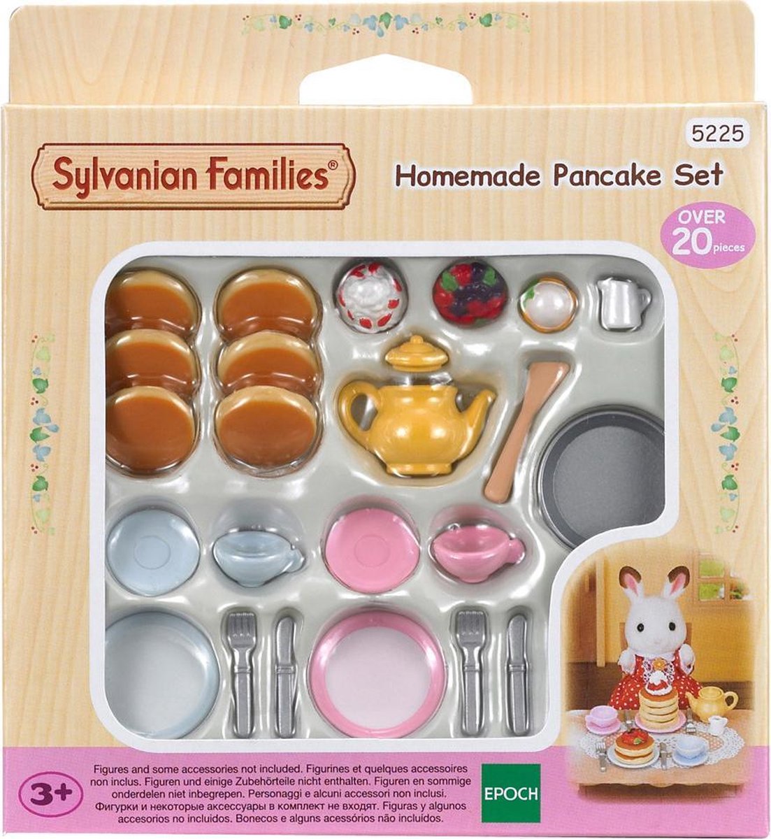 Sylvanian Families set 5225 pannenkoeken bakken-poppenhuisinrichting — afbeelding 9