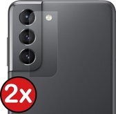 Screenprotector Geschikt voor Samsung S21 Plus Camera Lens Screenprotector Glas - Screenprotector Geschikt voor Samsung Galaxy S21 Plus Screenprotector Camera Protector Gehard Glas - 2 PACK