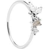 PD Paola Dames Dames ringen 925 sterling zilver zirconia 50 Zilver 32015008