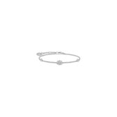 Thomas Sabo Dames-Armband 925 Zilver 15 Zirkonia One Size 88274113