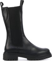 Cashott Chelsea boots Dames / Laarzen / Damesschoenen - Leer        - 24204 - Zwart - Maat  42