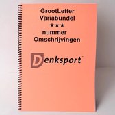 Denksport - Grootletter - Variabundel 3 Sterren.-