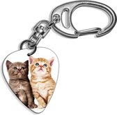 Plectrum sleutelhanger Kittens