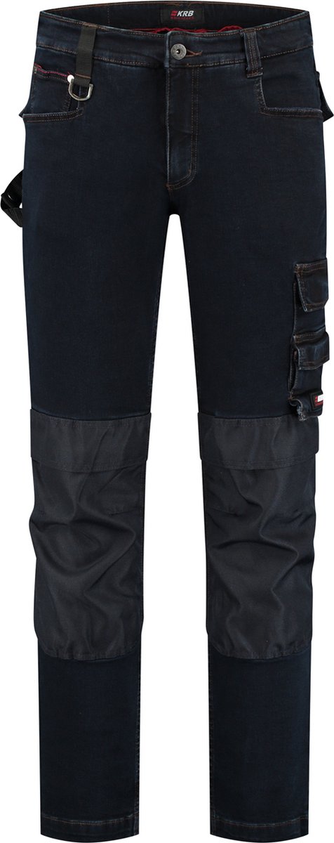 Werkspijkerbroek Heren Carlos Met Stretch Werkbroek