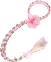 Prinses - Haarband met vlecht - Prinsessenhaar - Prinsessenjurk - Verkleedkleding - Haarband - Accessoire