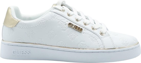 Guess Beckie Dames Sneaker - Wit - Maat 39 | bol.com